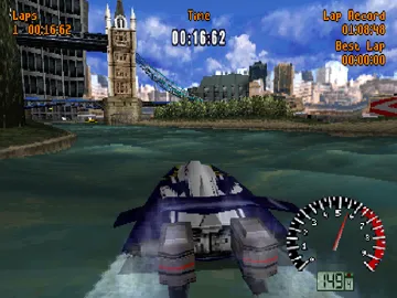 Aqua GT (EU) screen shot game playing